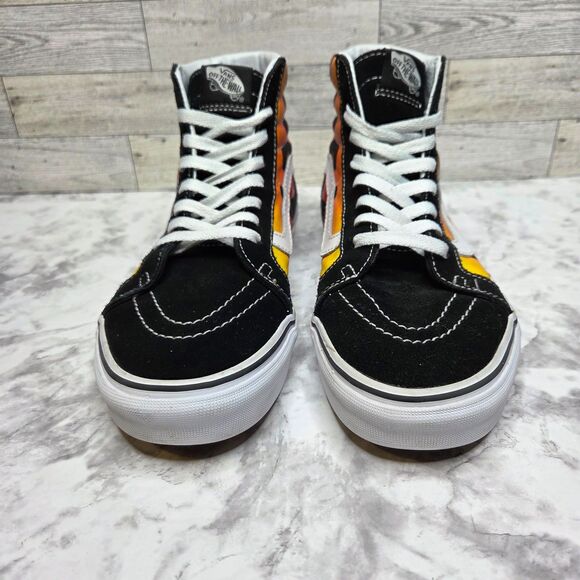 Vans Sk8-Hi Reissue Flames Men's 8.5 Skateboard Shoes VN0A2XSBPHN - Picture 4 of 10